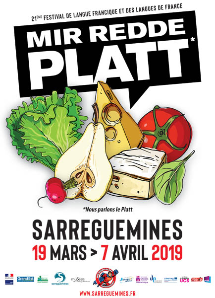 affiche Mi redde platt 2019