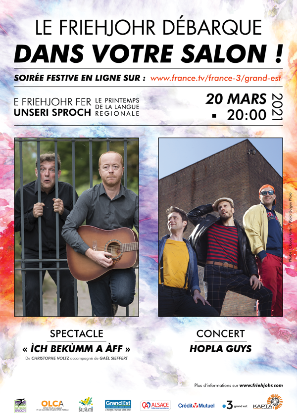 affiche Friehjohr 2021 à Brumath
