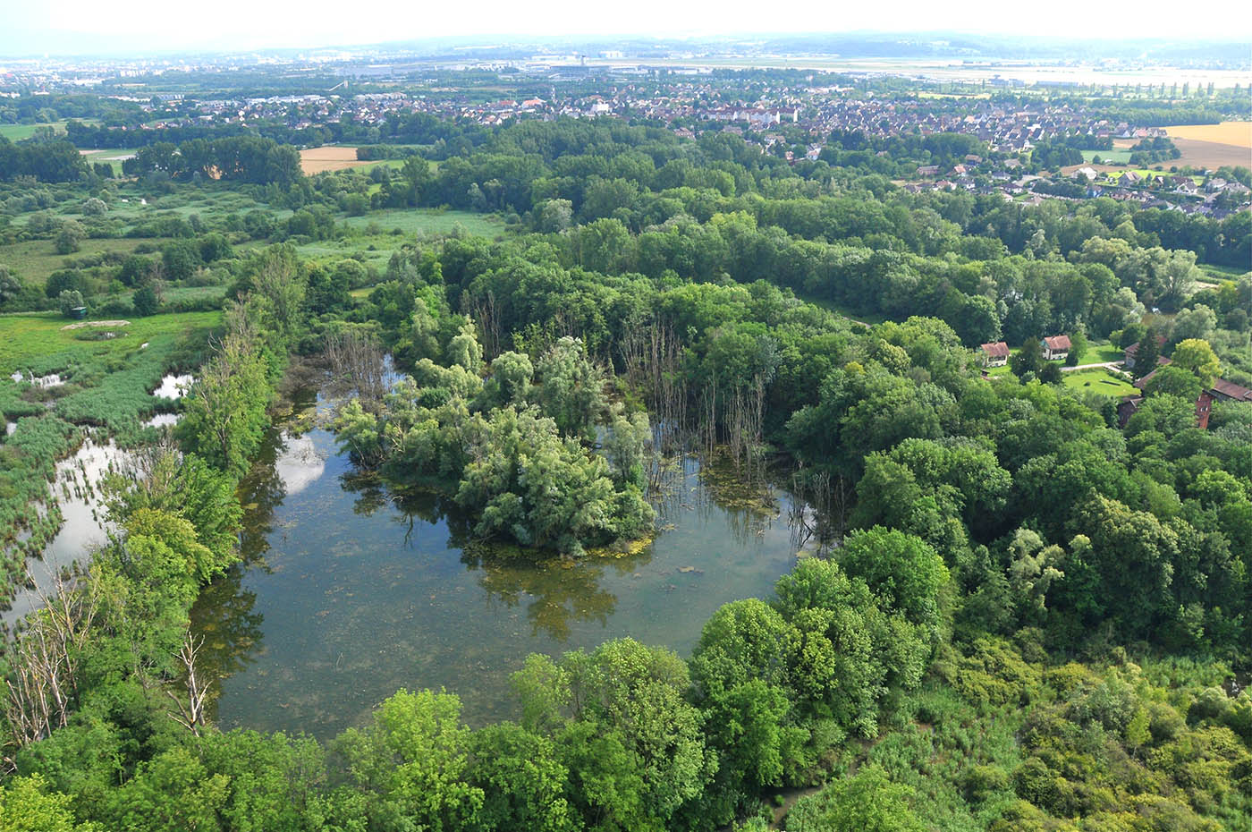 Vue aerienne PCA